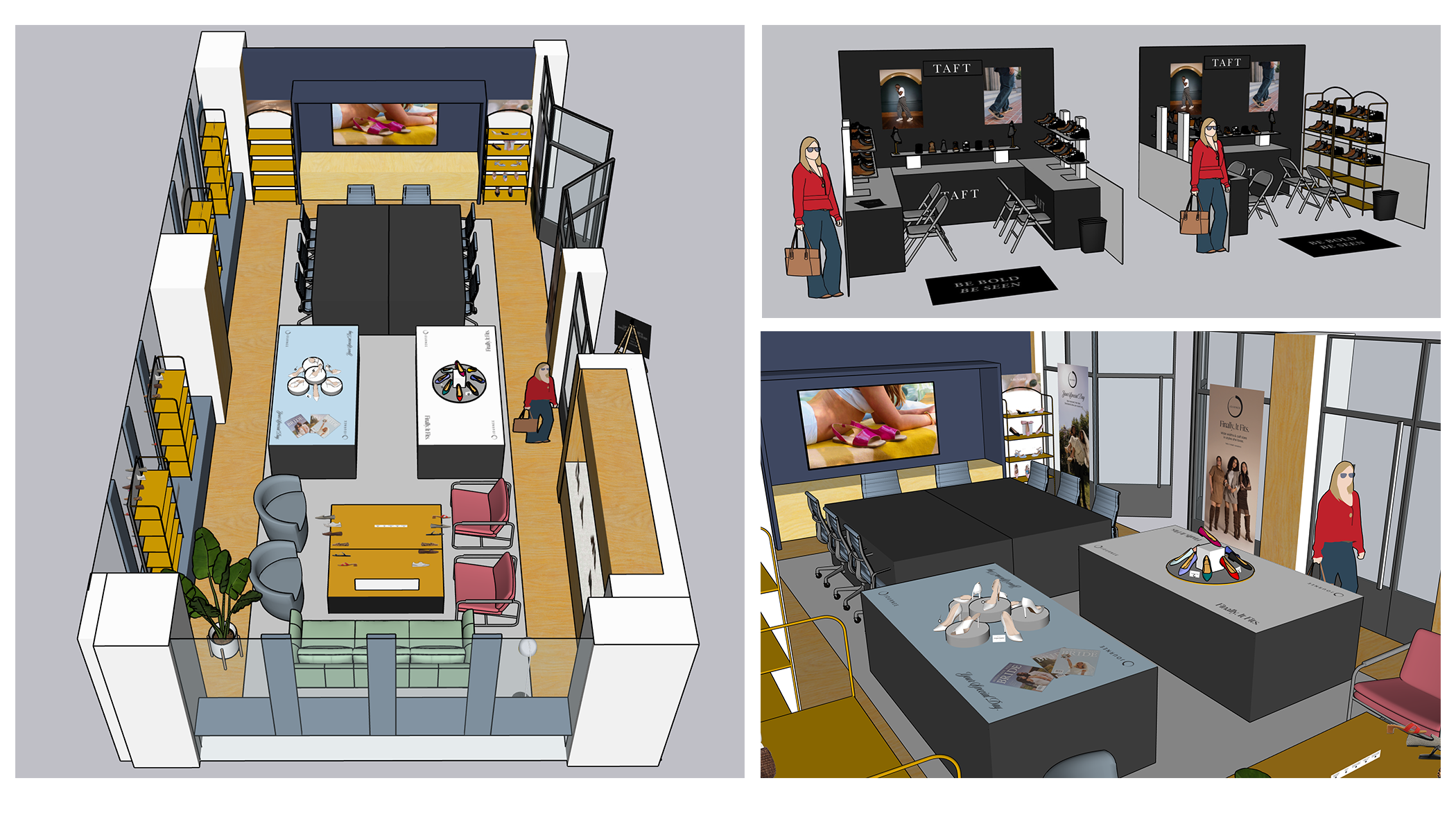 Trade show mockup